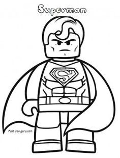 Lego To Print - Coloring Pages for Kids and for Adults