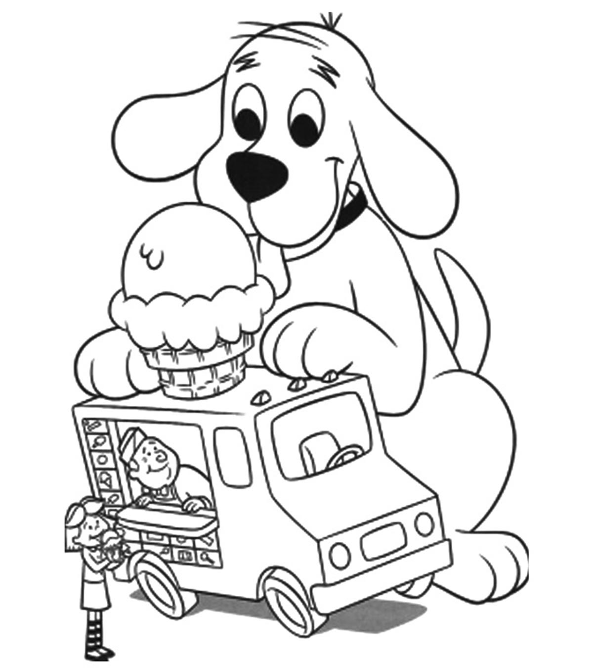 Top 25 Free Printable Ice Cream Coloring Pages Online
