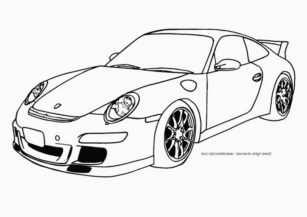 Cool Cars Coloring Pages For Boys