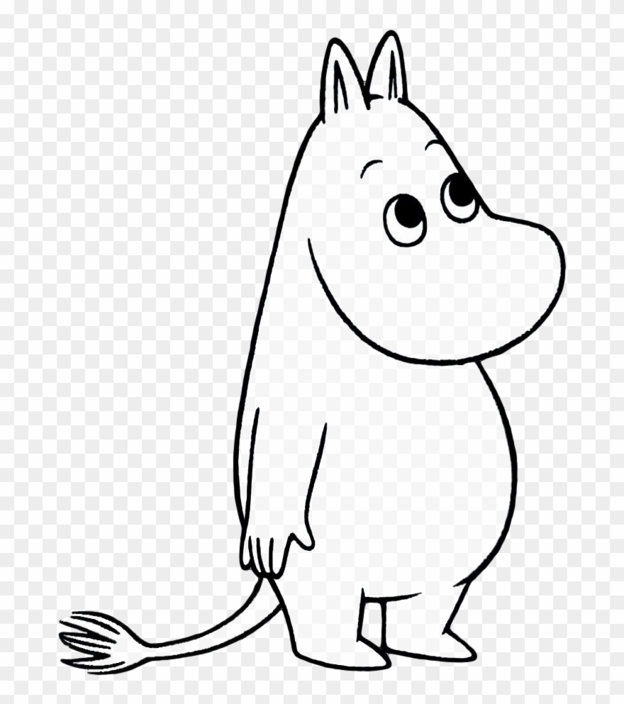 Moomin Coloring Pages Clipart (#4239637) - PinClipart