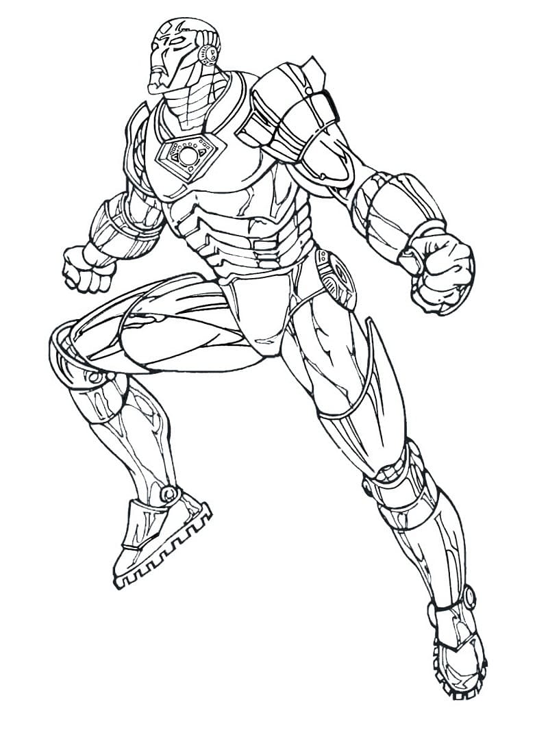 Iron Man Suit Coloring Page - Free Printable Coloring Pages for Kids