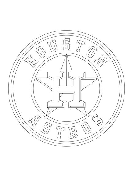 Baseball coloring pages, Houston astros ...