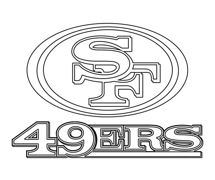 San Francisco 49Ers Logo Coloring Pages ...