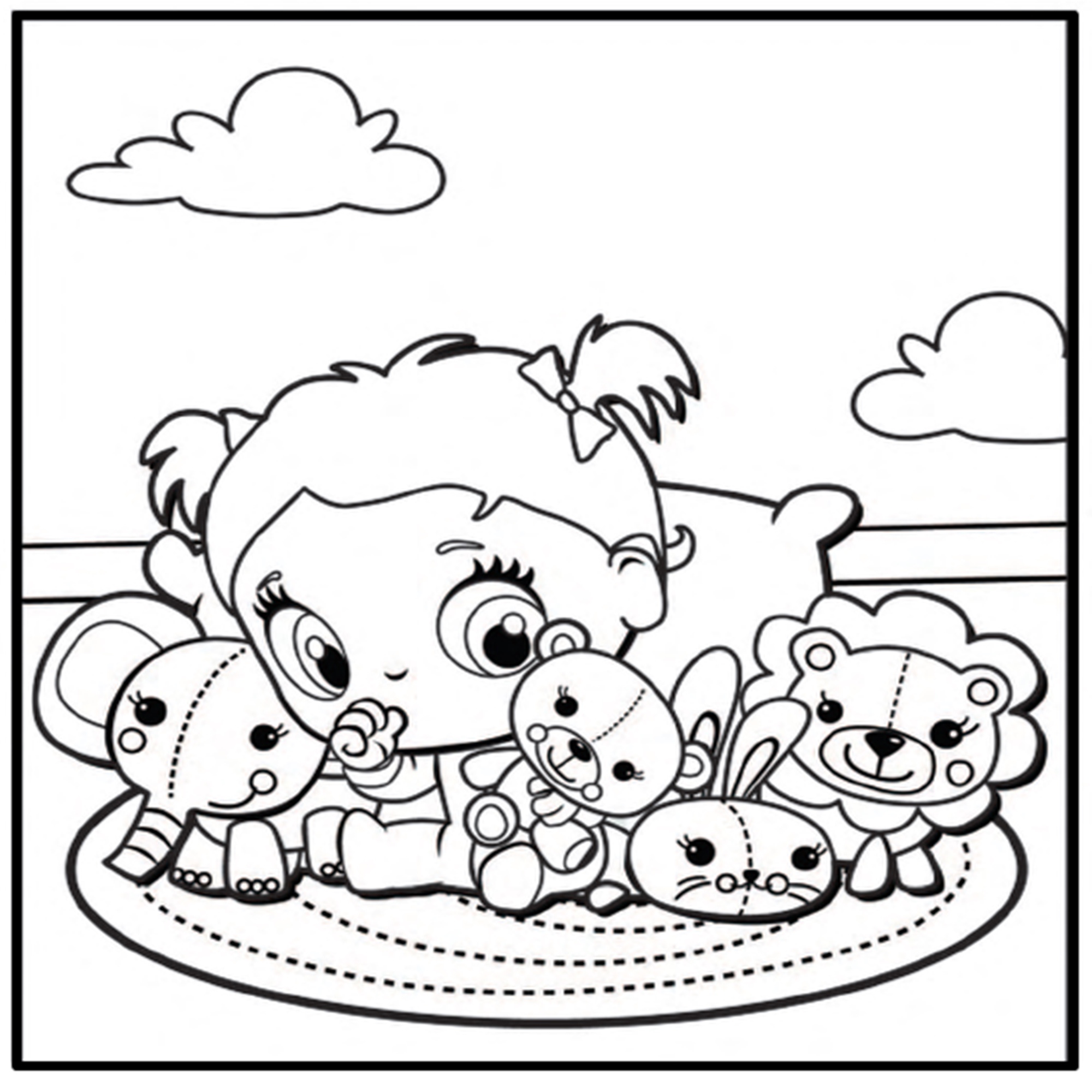 Baby Alive Coloring Pages Page 1 Line 17qq Com Coloring Home