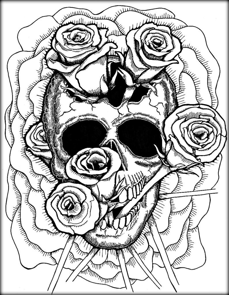 Printable Trippy Coloring Pages For Adults   Color Zini   Coloring ...
