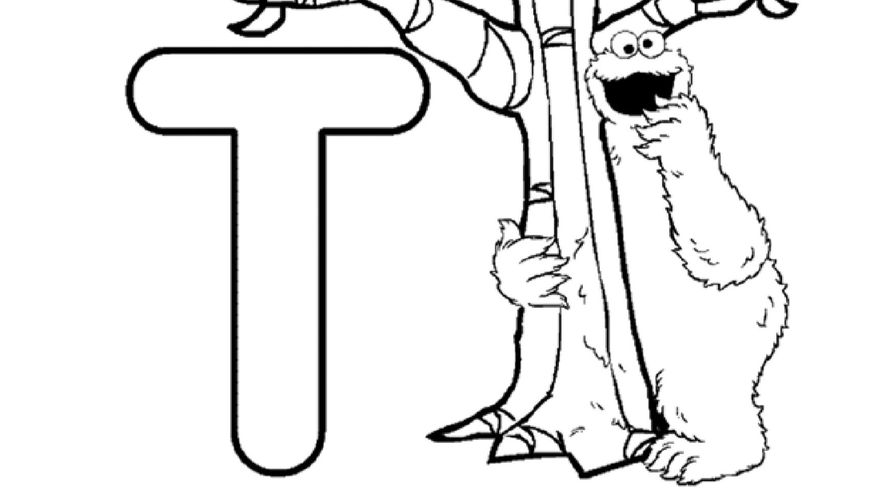 The Letter T Coloring Page | Kids Coloring… | PBS KIDS for Parents
