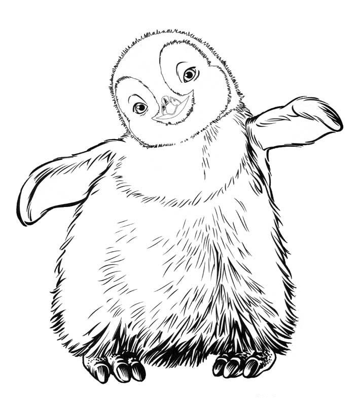 Kids-n-fun.com | 8 coloring pages of Happy Feet