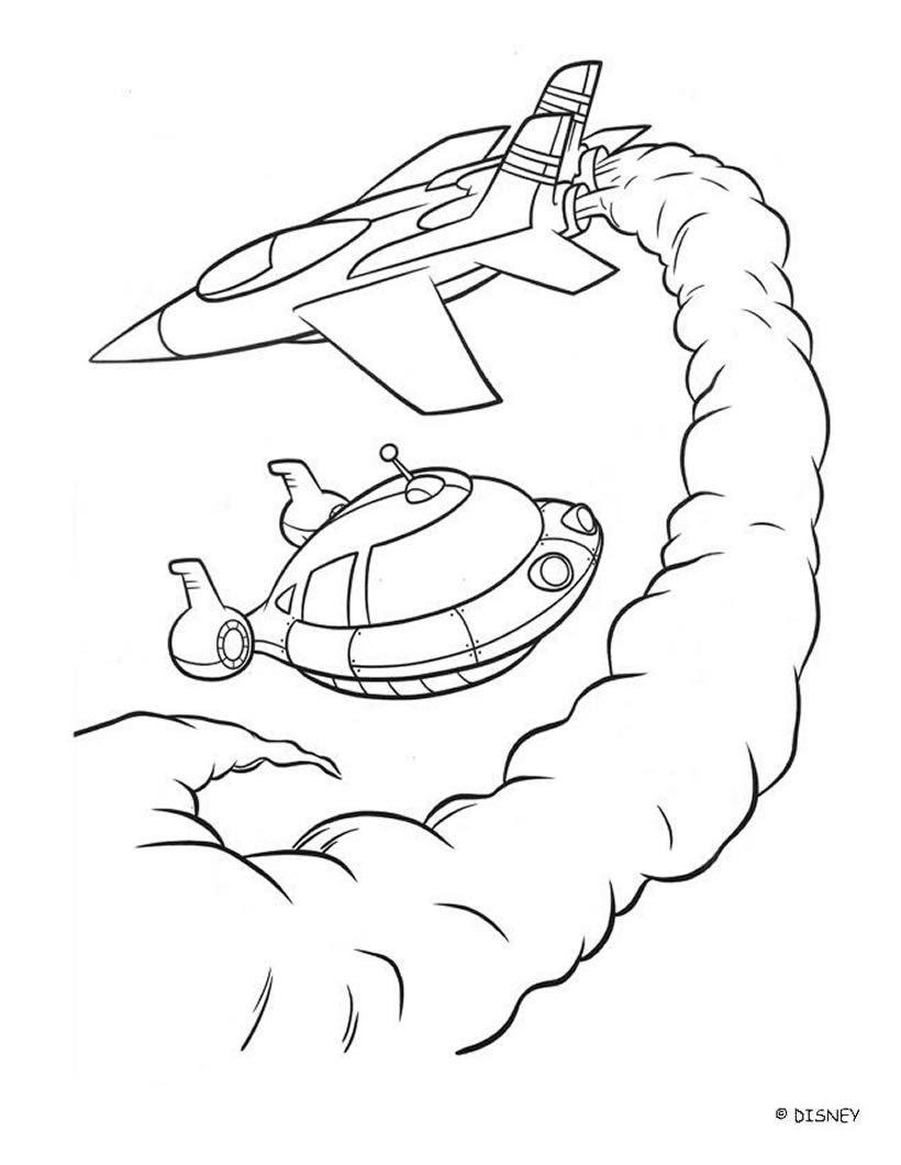 LITTLE EINSTEINS coloring pages - Rocket