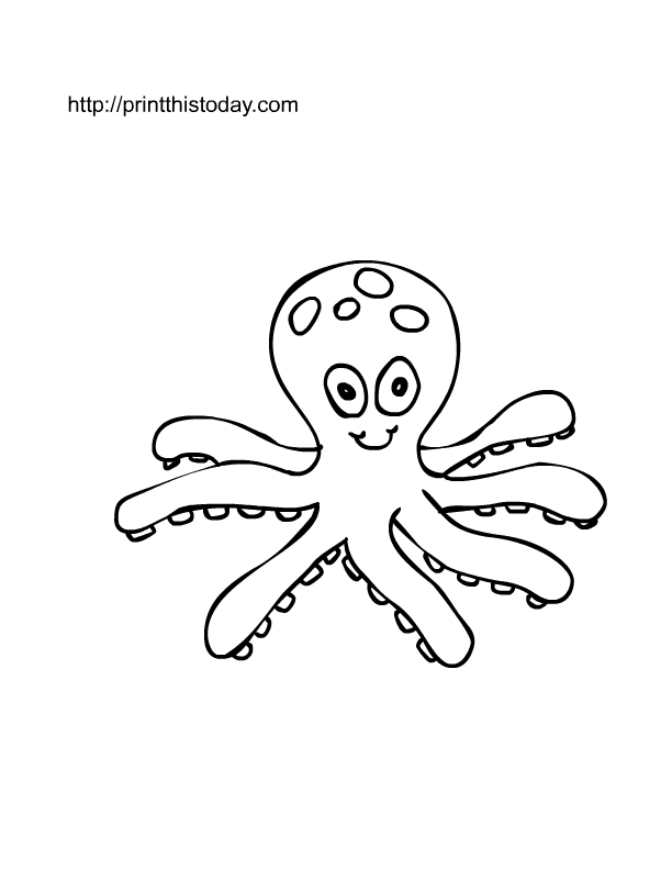 Free Printable Ocean animals coloring Pages | Print This Today