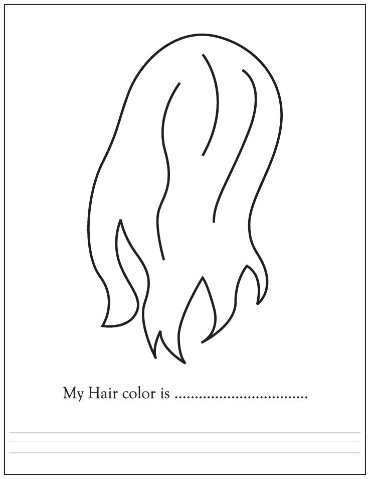 Hair Color | Download Free Hair Color For Kids | Best Coloring Pages -  Coloring Home