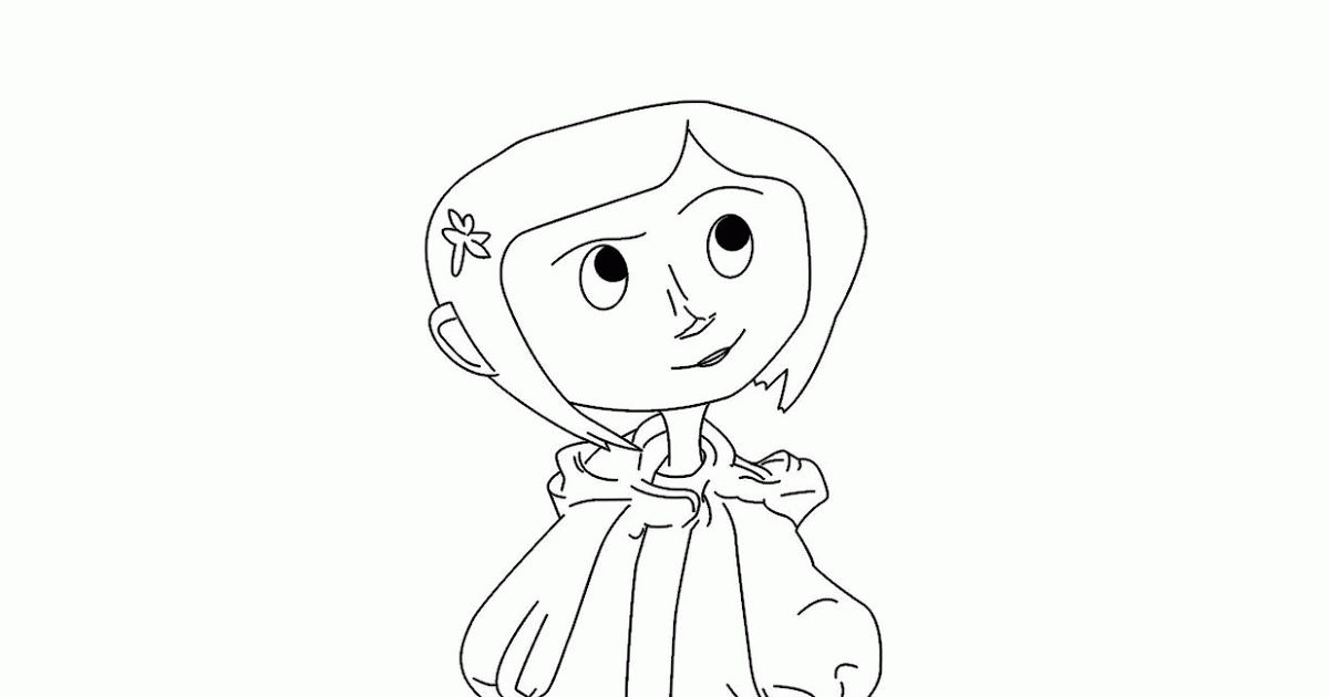 Coraline Printable Coloring Pages - Coloring Home