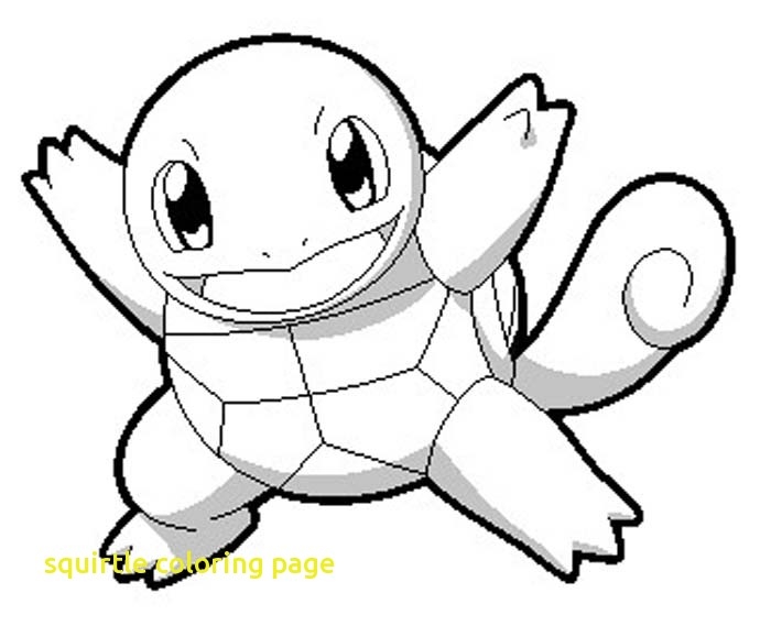 squirtle coloring page