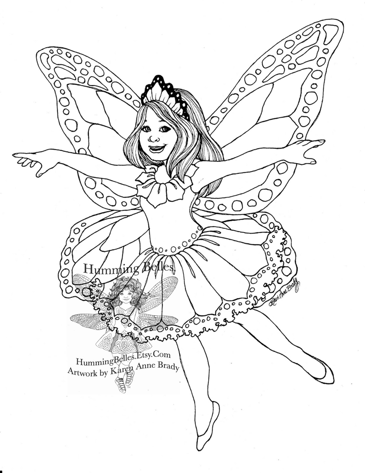 Coloring Pages : Butterfly Fairy Coloring Colouring Of ...