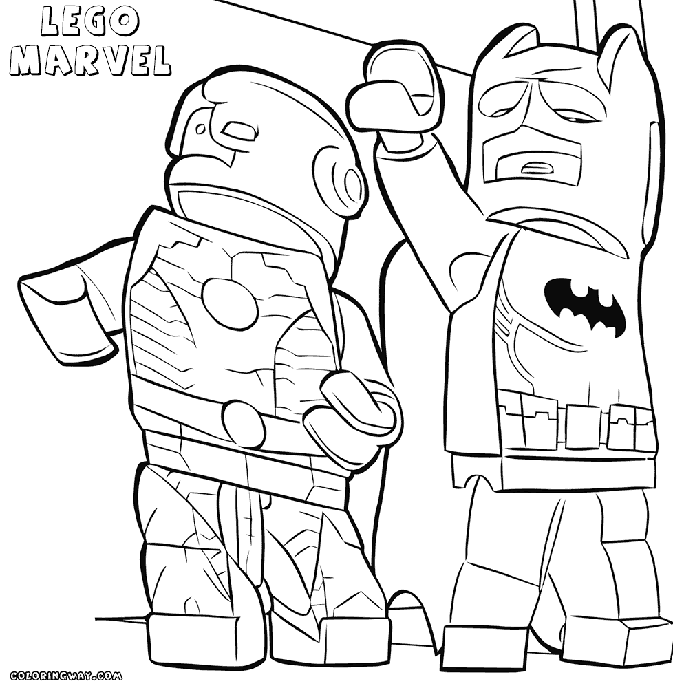 Free Coloring Pages Lego Superheroes | Cooloring.com