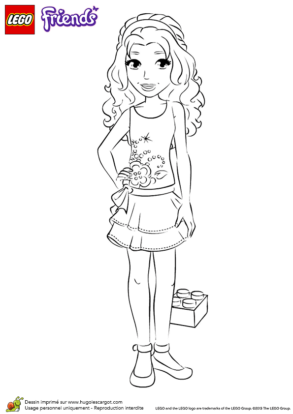 Free Printable Lego Friends Coloring Pages Inspiring - Coloring pages