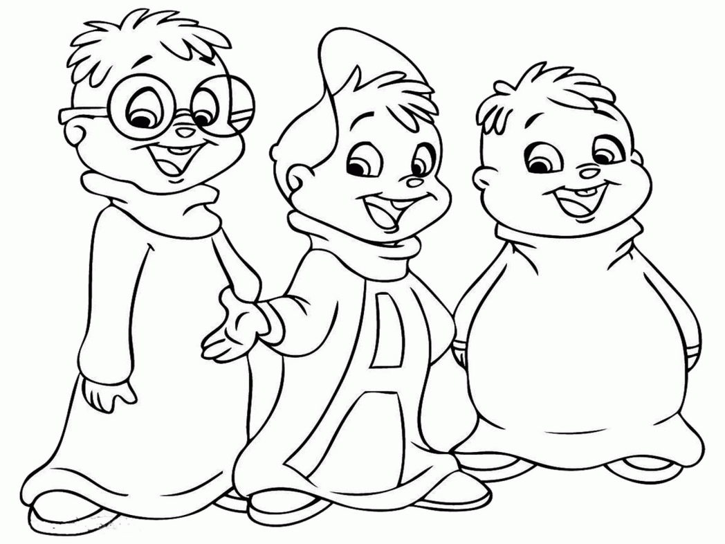 cute-coloring-pages-for-girls-print-alvin-and-the-chipmunks-471605 ...