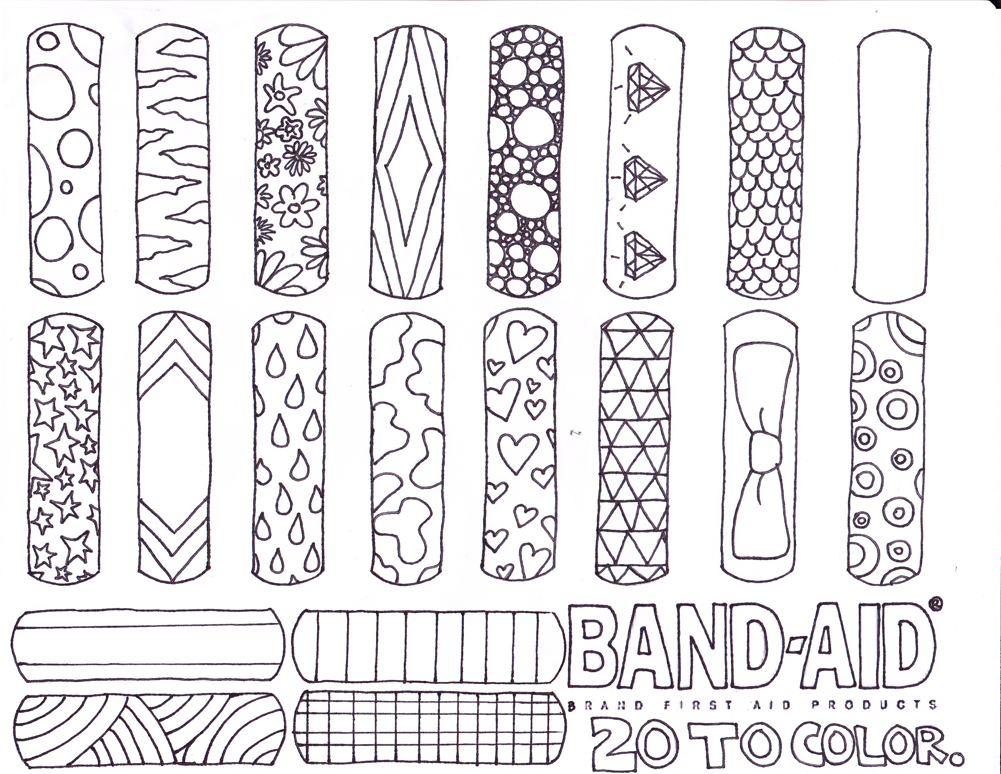 band-aid-coloring-page-coloring-home
