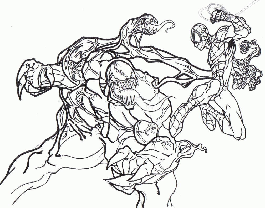 Free Carnage Coloring Pages   Coloring Home