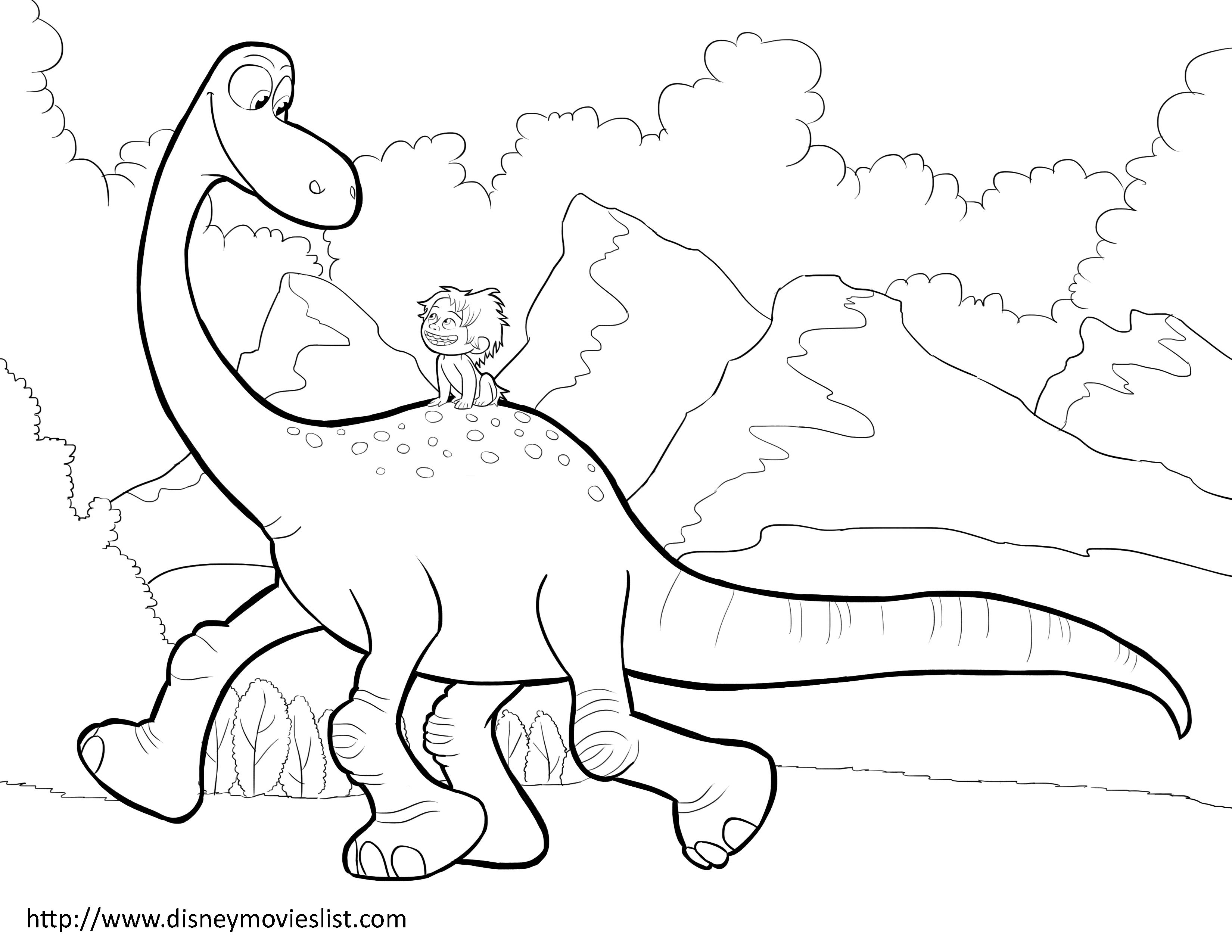 Coloring pages, Dinosaurs and Coloring