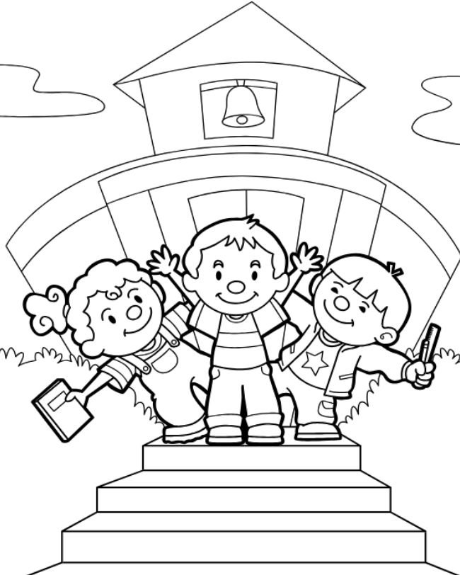 12 Sources for Free Back-to-School Coloring Pages