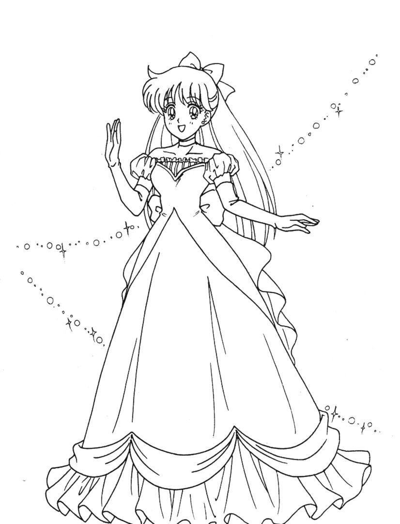 True Love Lasts A Lifetime | Sailor moon coloring pages, Sailor moon  birthday, Disney princess coloring pages