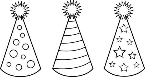 Party hat printable | Birthday party hats, Birthday hat, Birthday party  places