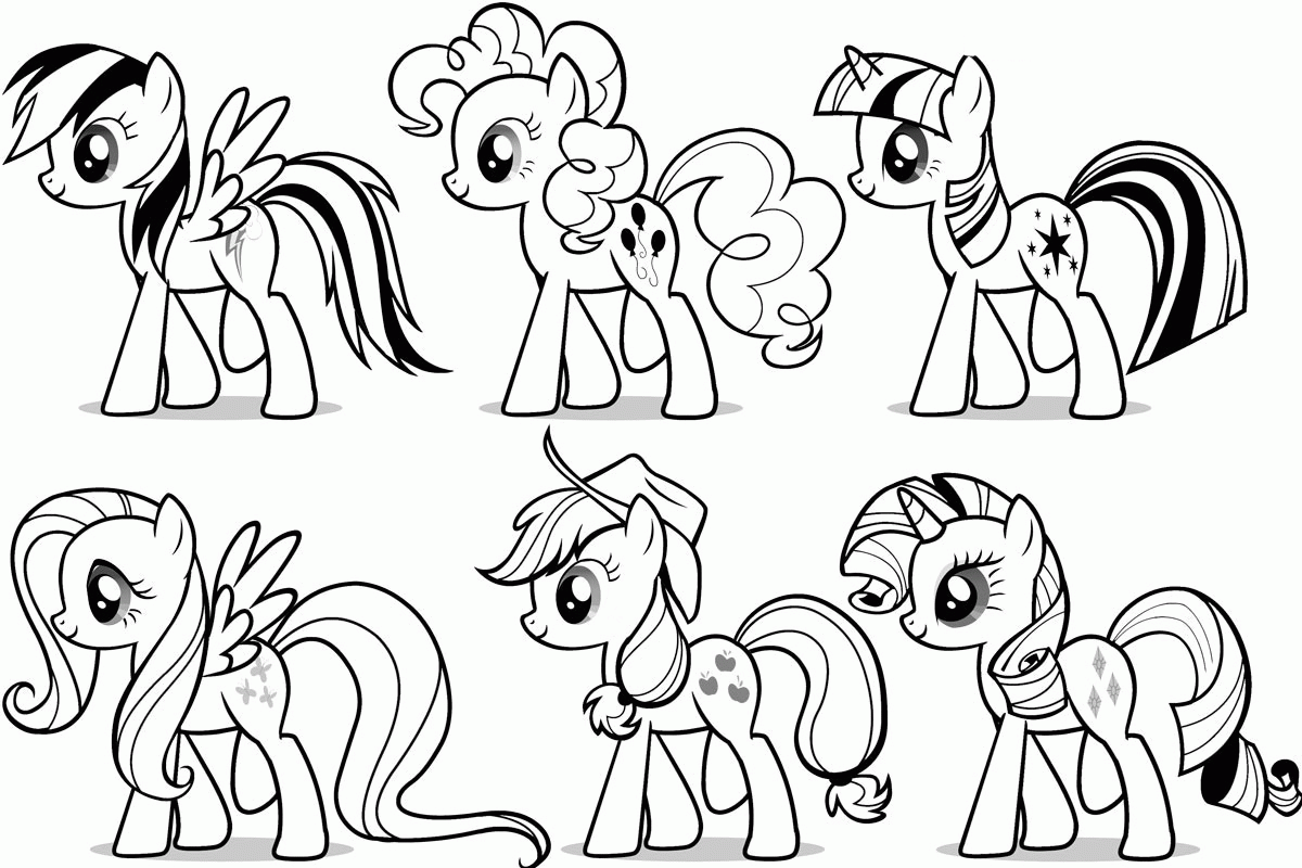 My Little Pony Free Printable Coloring Pages   Coloring Home