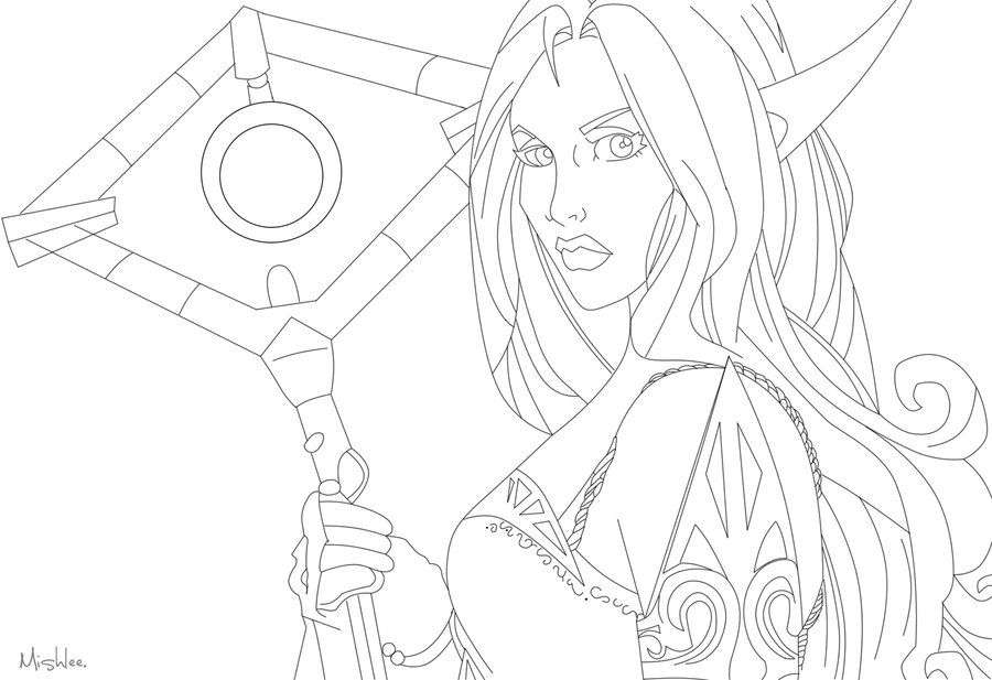 Pin on Elves coloring pages