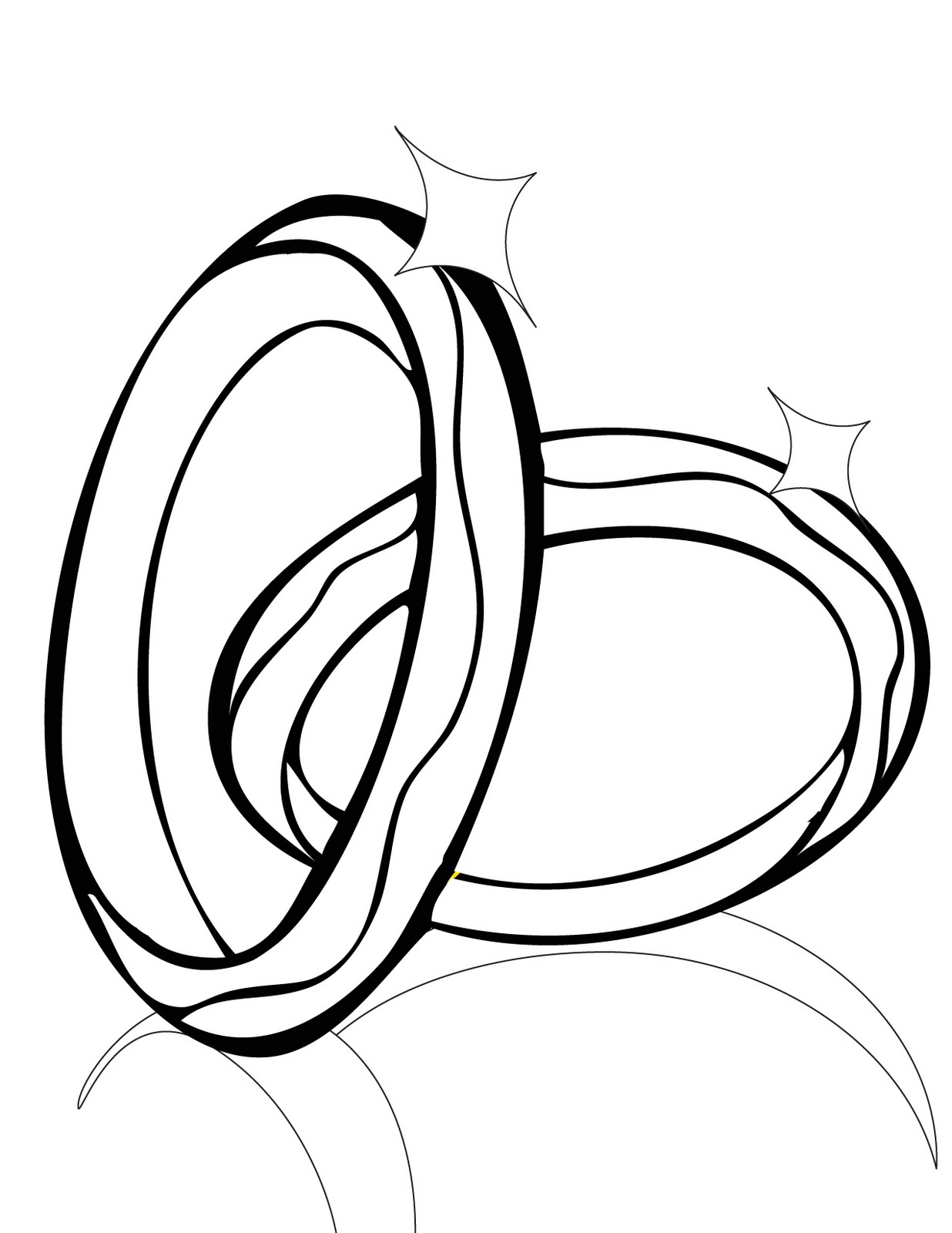 Diamond Ring Coloring Pages - ClipArt Best - ClipArt Best - ClipArt Best