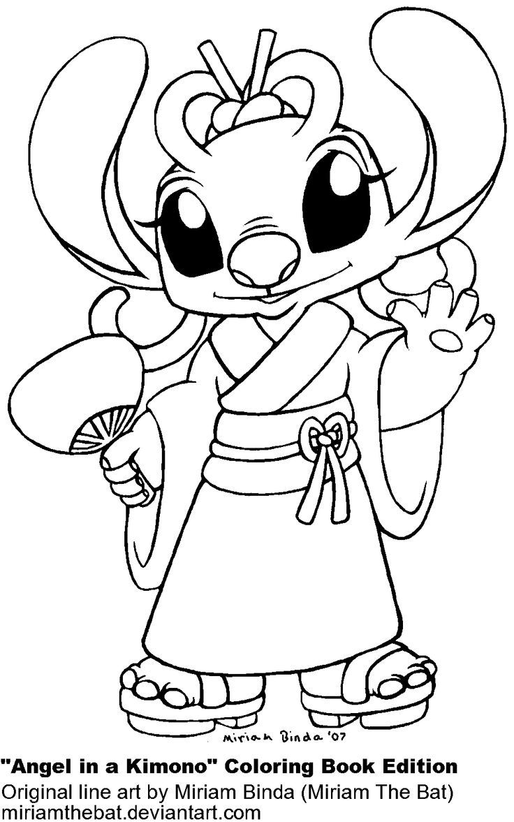 Billedresultat For Lilo And Stitch Experiments Coloring Pages ...