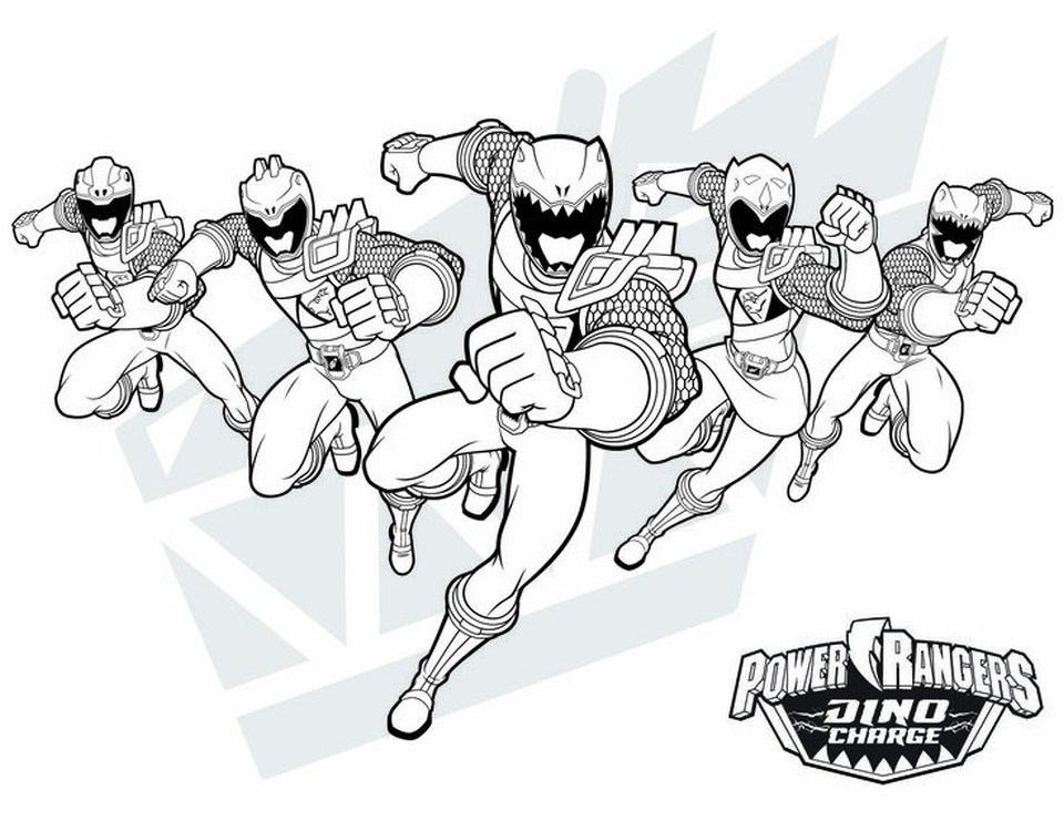 65 Power Rangers Dino Charge Ausmalbilder Malvorlagen