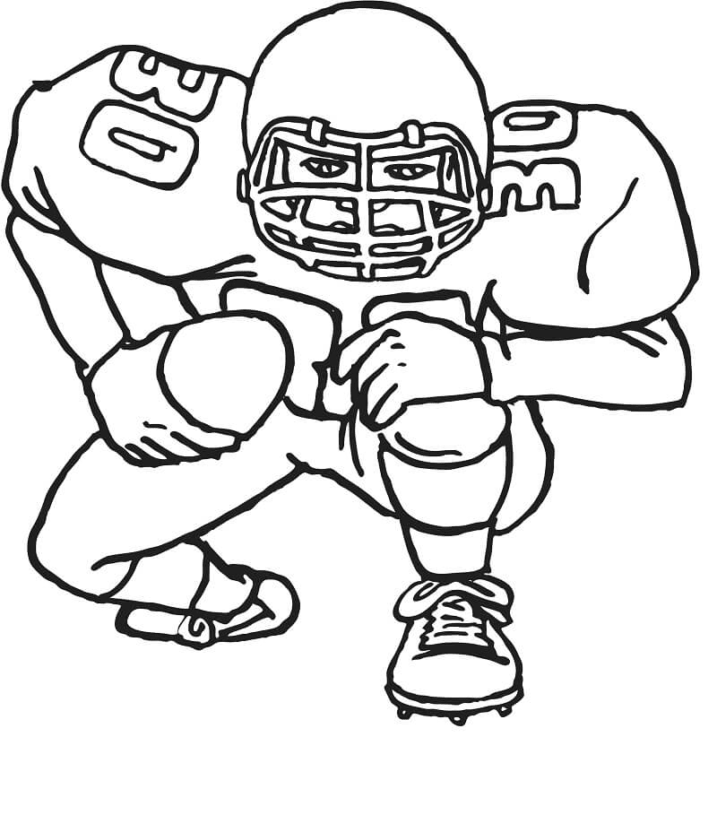 Awesome Football Player Coloring Pages - Football Player Coloring Pages - Coloring  Pages For Kids And Adults