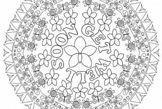 Free Printable Get Well Coloring Sheets - High Quality Coloring Pages