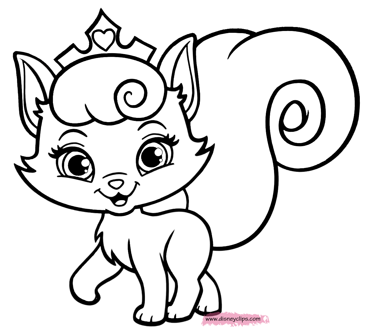 Kitten And Puppy Coloring Pages To Print   Coloring Home