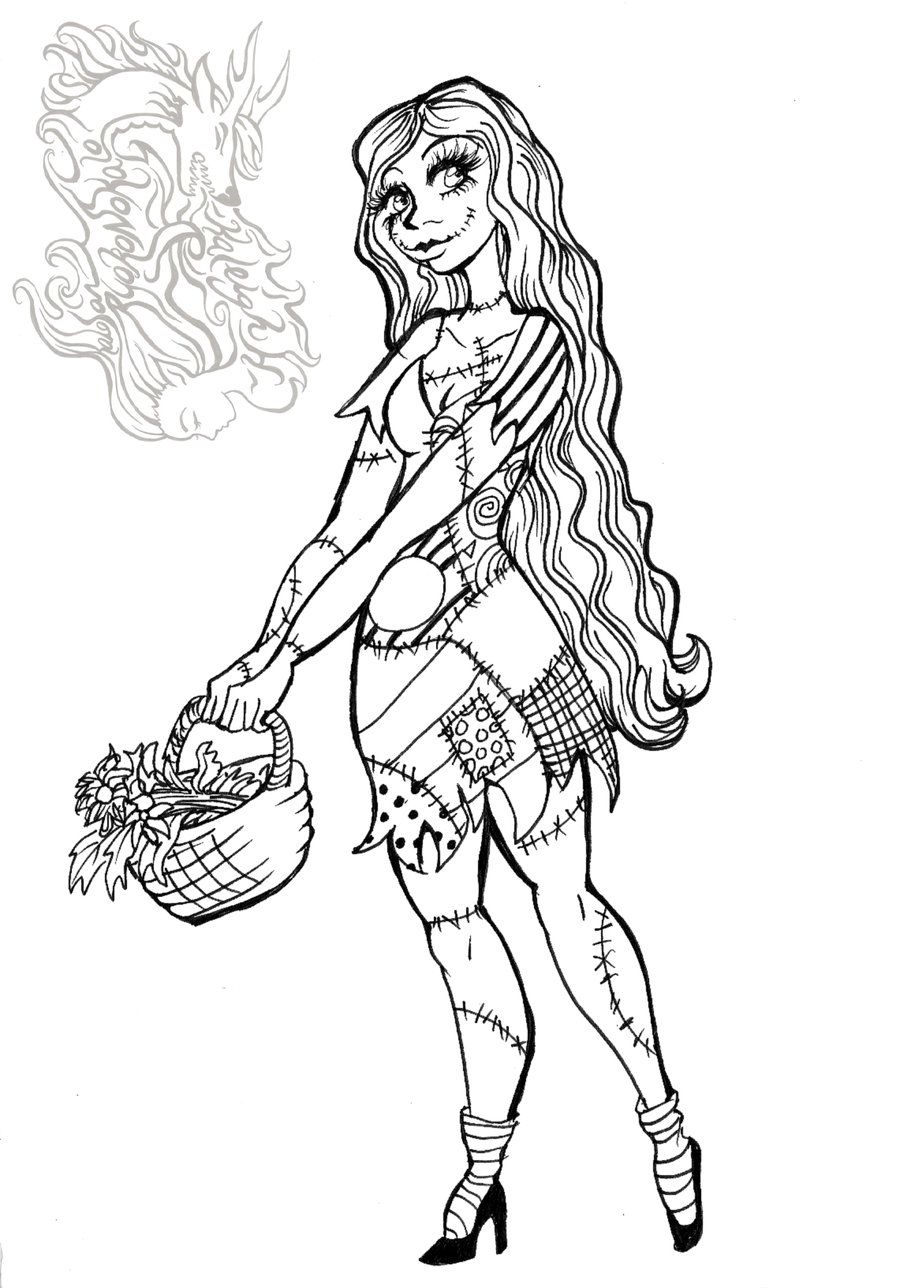 sally coloring pages - High Quality Coloring Pages