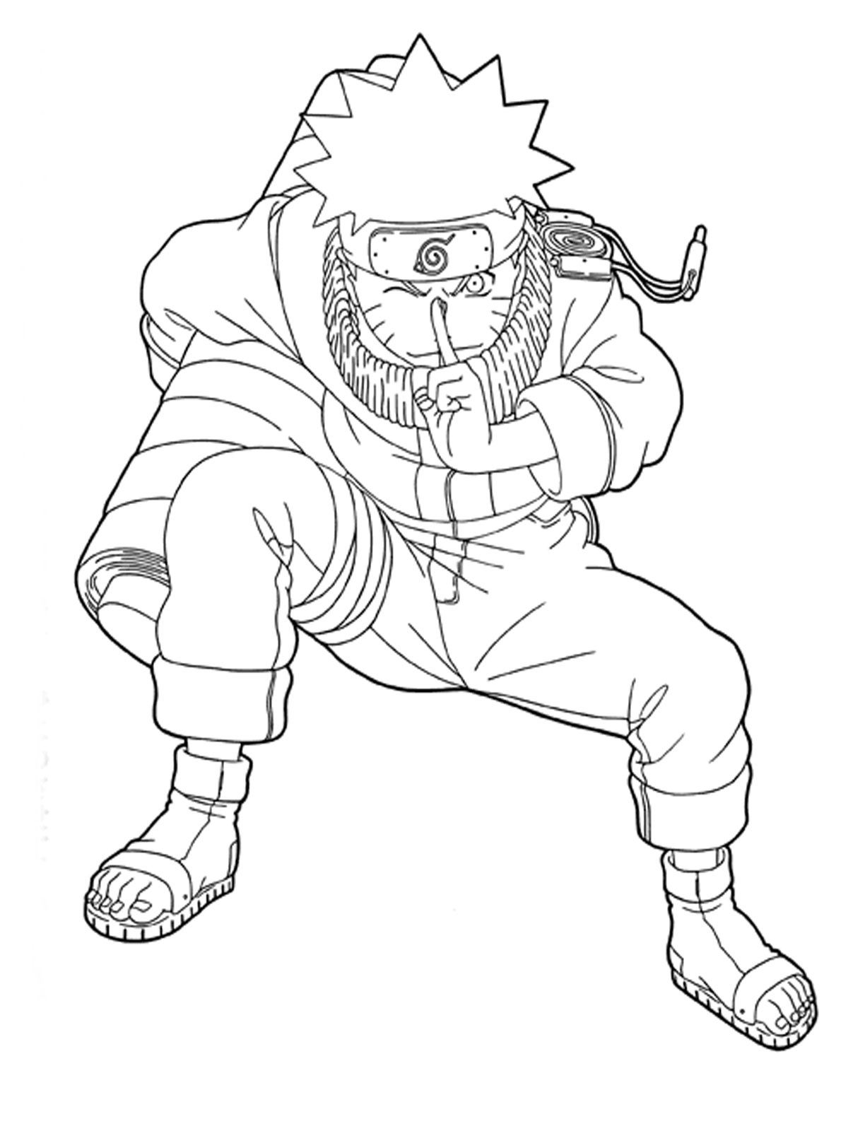 Naruto Shippuden Coloring Pages Online Naruto Coloring Pages ...