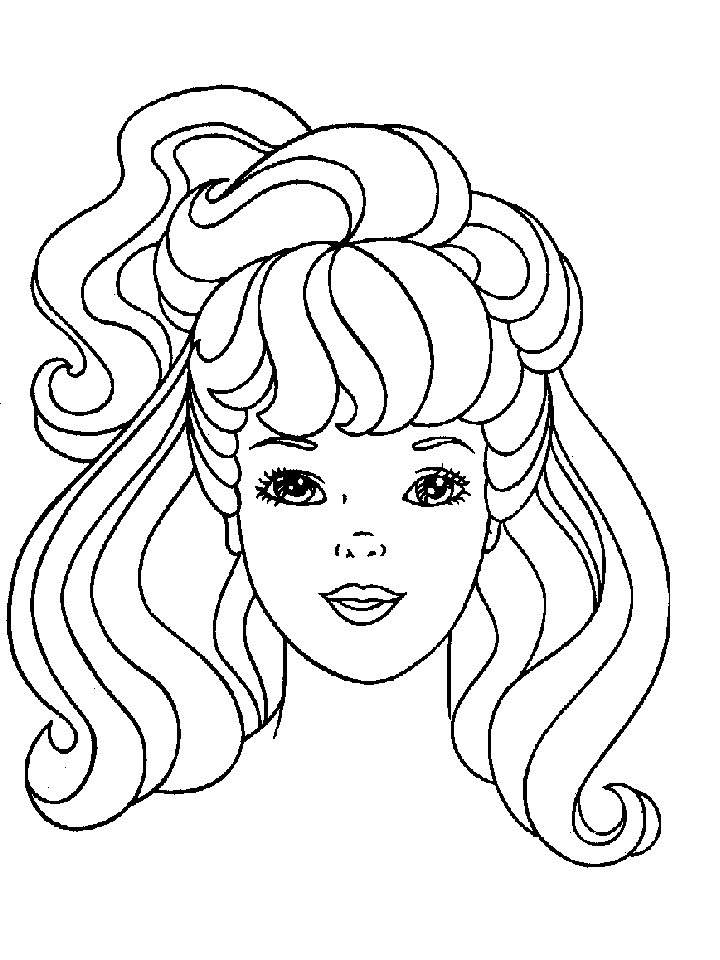 Barbie Drawing Pictures - Coloring Pages for Kids and for Adults