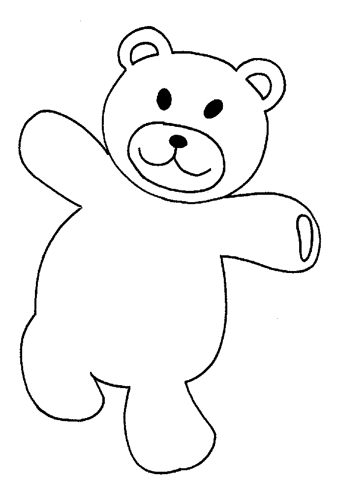 Bear coloring page - Bear free printable coloring pages animals