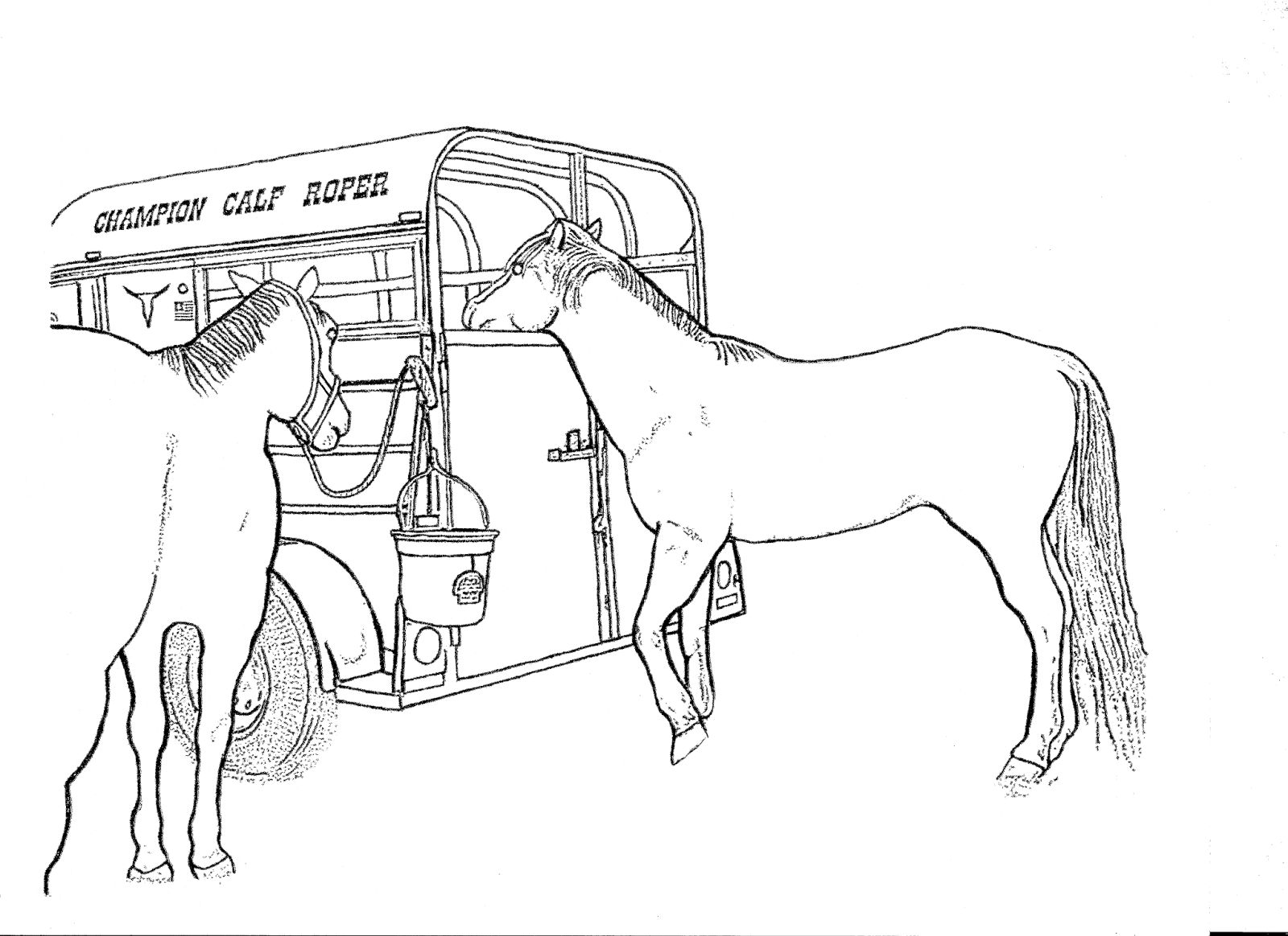 horse coloring pages realistic | Horse Coloring Pages ...