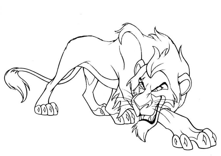 disney coloring pages lion king scar | Disney coloring pages, Coloring pages,  Halloween coloring pages