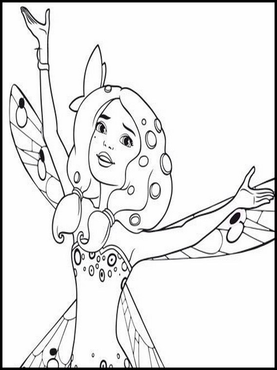 Download Mia And Me Coloring Pages - Coloring Home
