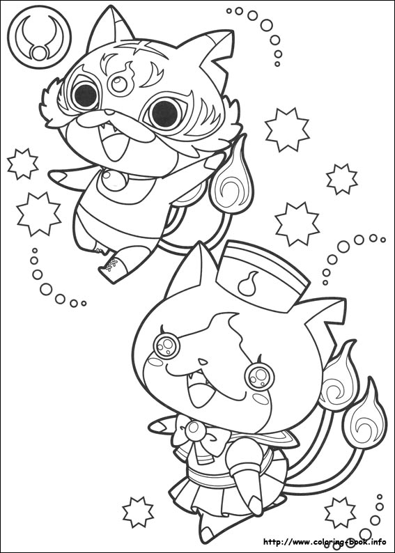Yo-kai Watch coloring pages on Coloring-Book.info