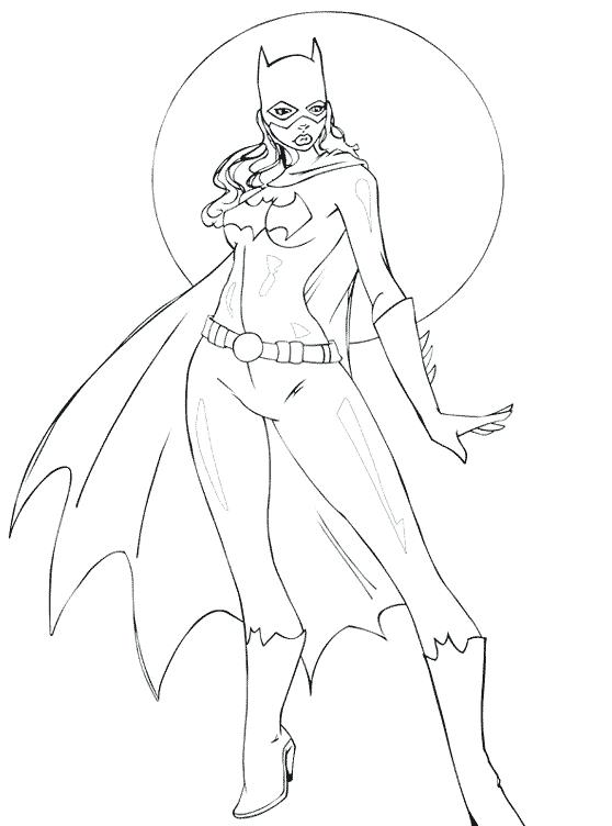 Cat Woman Coloring Pages - Coloring Home