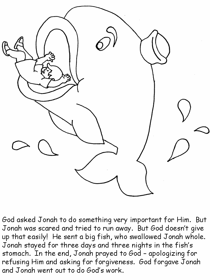 45 Special Jonah And The Whale Coloring Pages - VoteForVerde.com