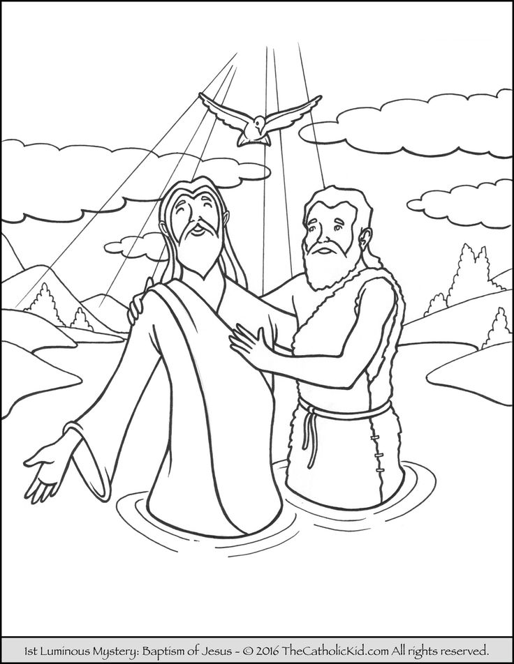 Sorrowful Mysteries Rosary Coloring Pages - The Crowning of Thorns ...