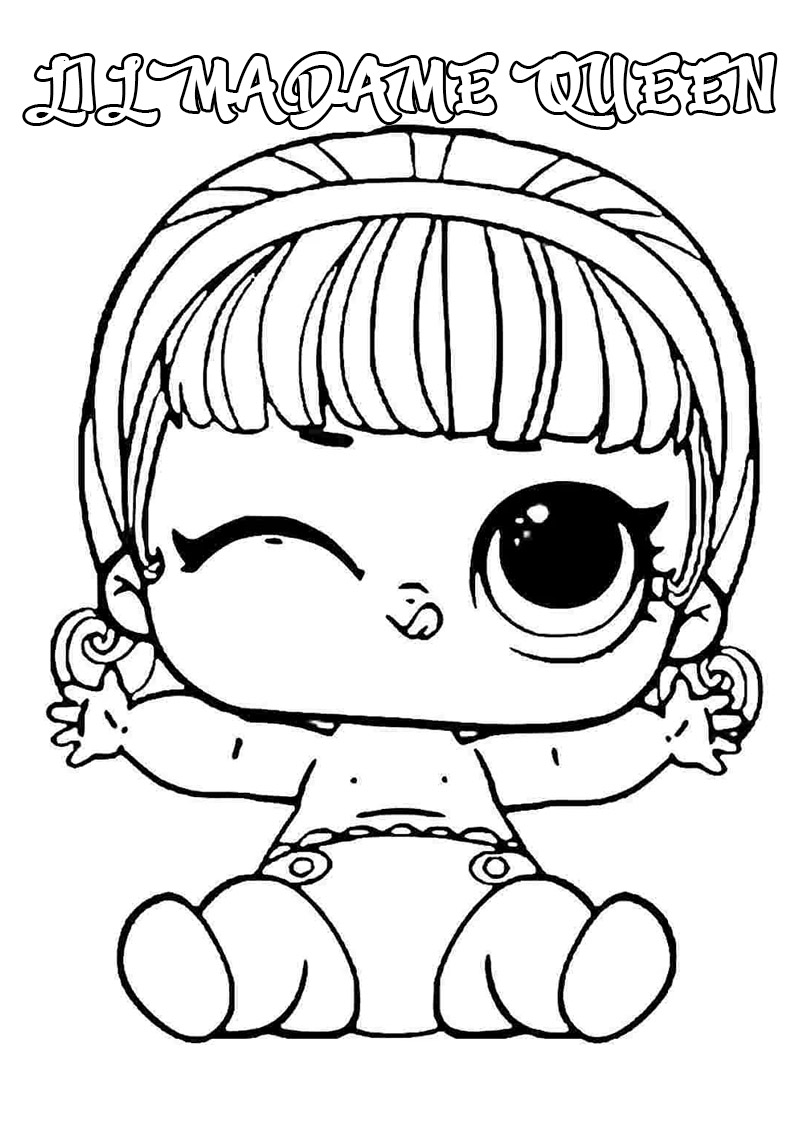 LOL Surprise Dolls Coloring Pages | Print Them for Free! All the Series
