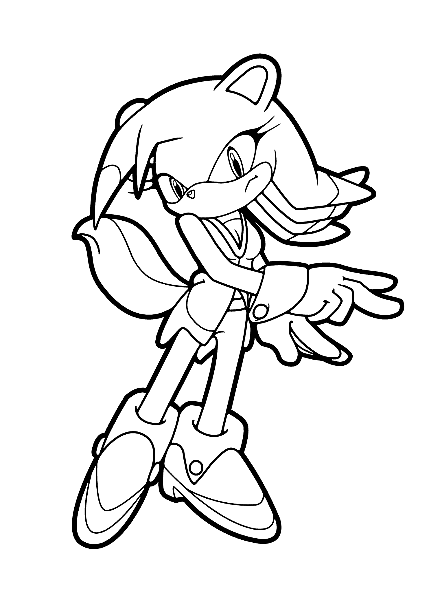 Sonic-for-kids - Sonic Kids Coloring Pages