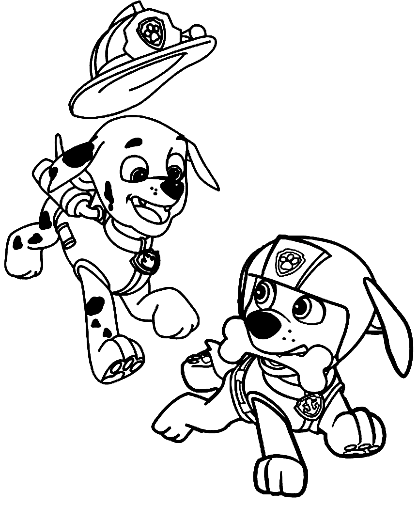 Paw Patrol Coloring Pages - Coloring Pages For Kids And Adults