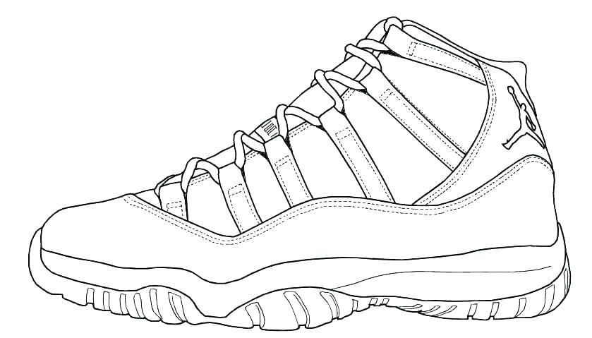 Download or print this amazing coloring page: Coloring Pages Of Jordan |  Lebron james shoes, Jordans, Coloring pages to print