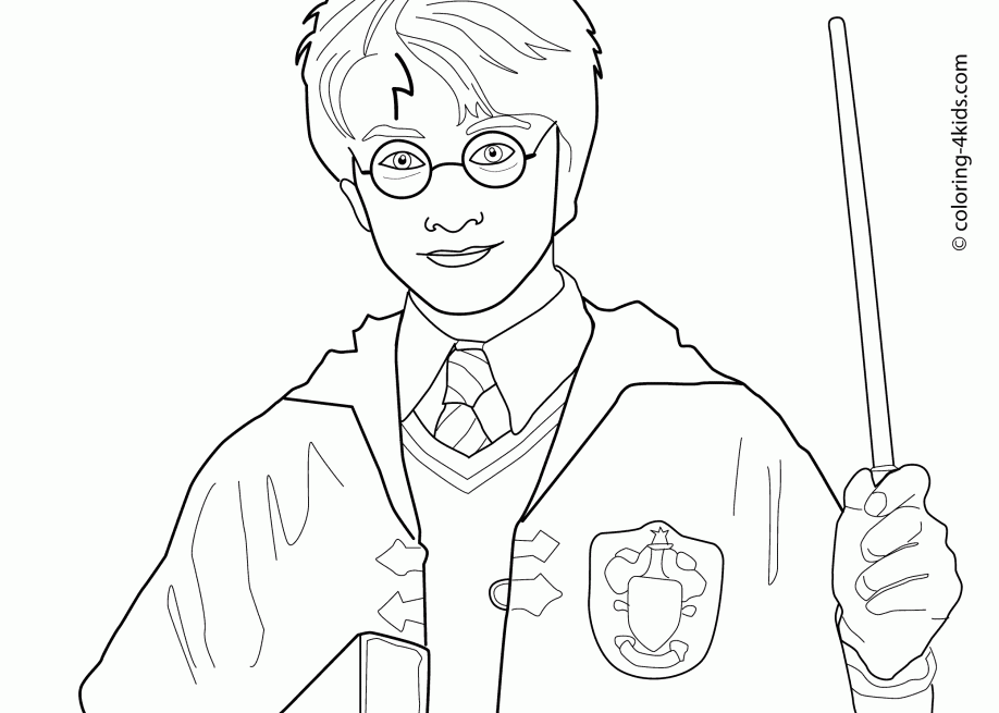 17 Free Pictures for: Harry Potter Coloring Page. Temoon.us